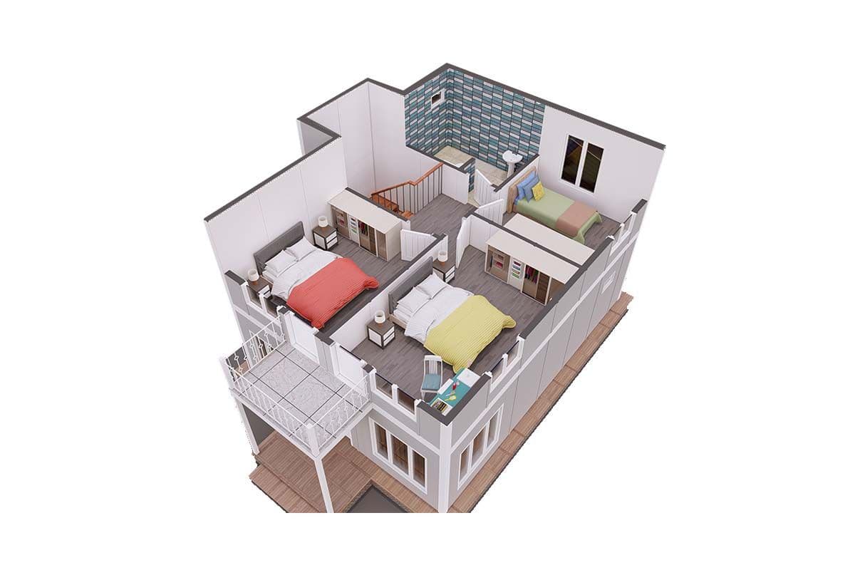 122 m² Çelik Ev 3+1