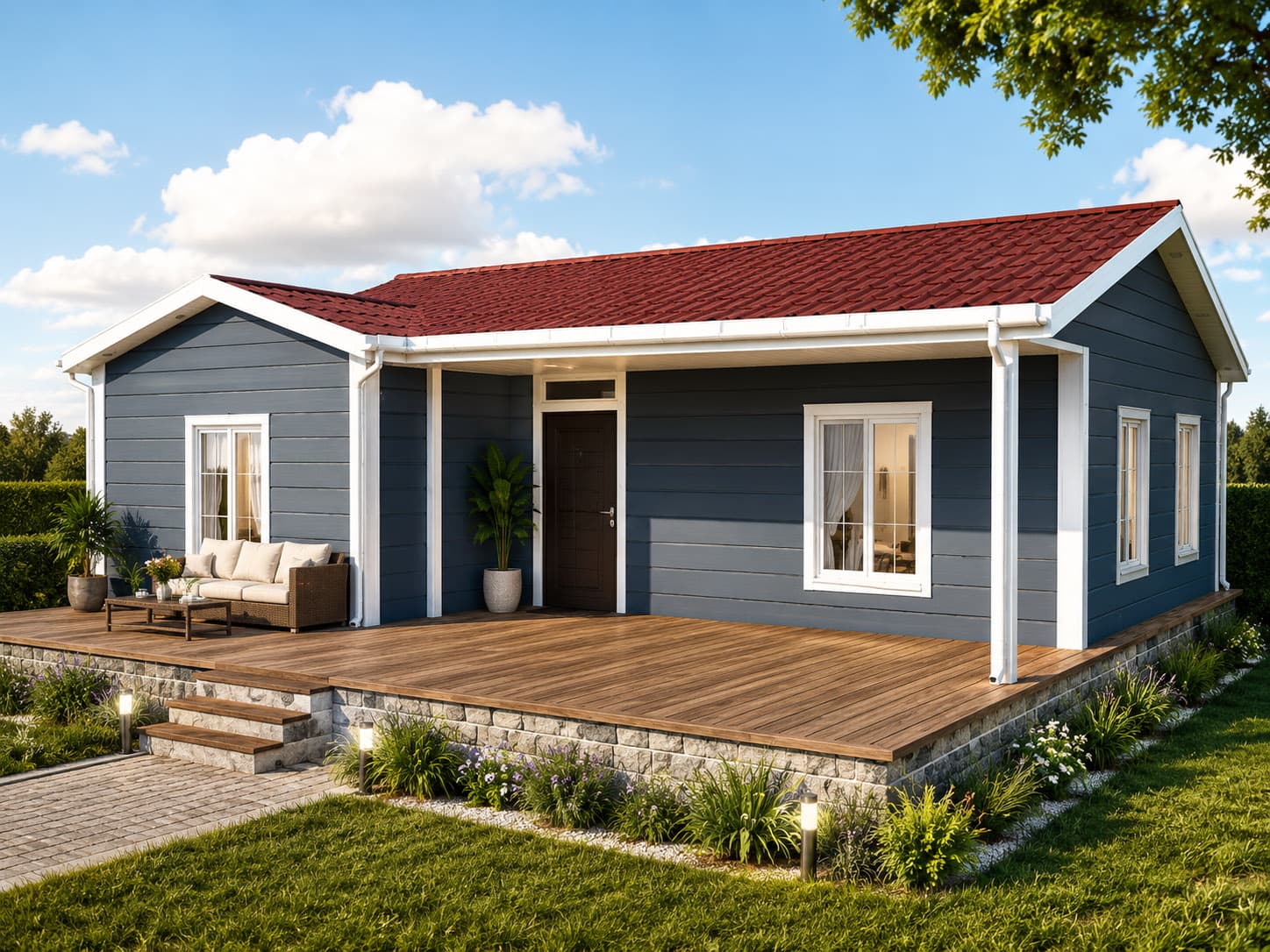 86 m² Prefabrik Ev 2+1