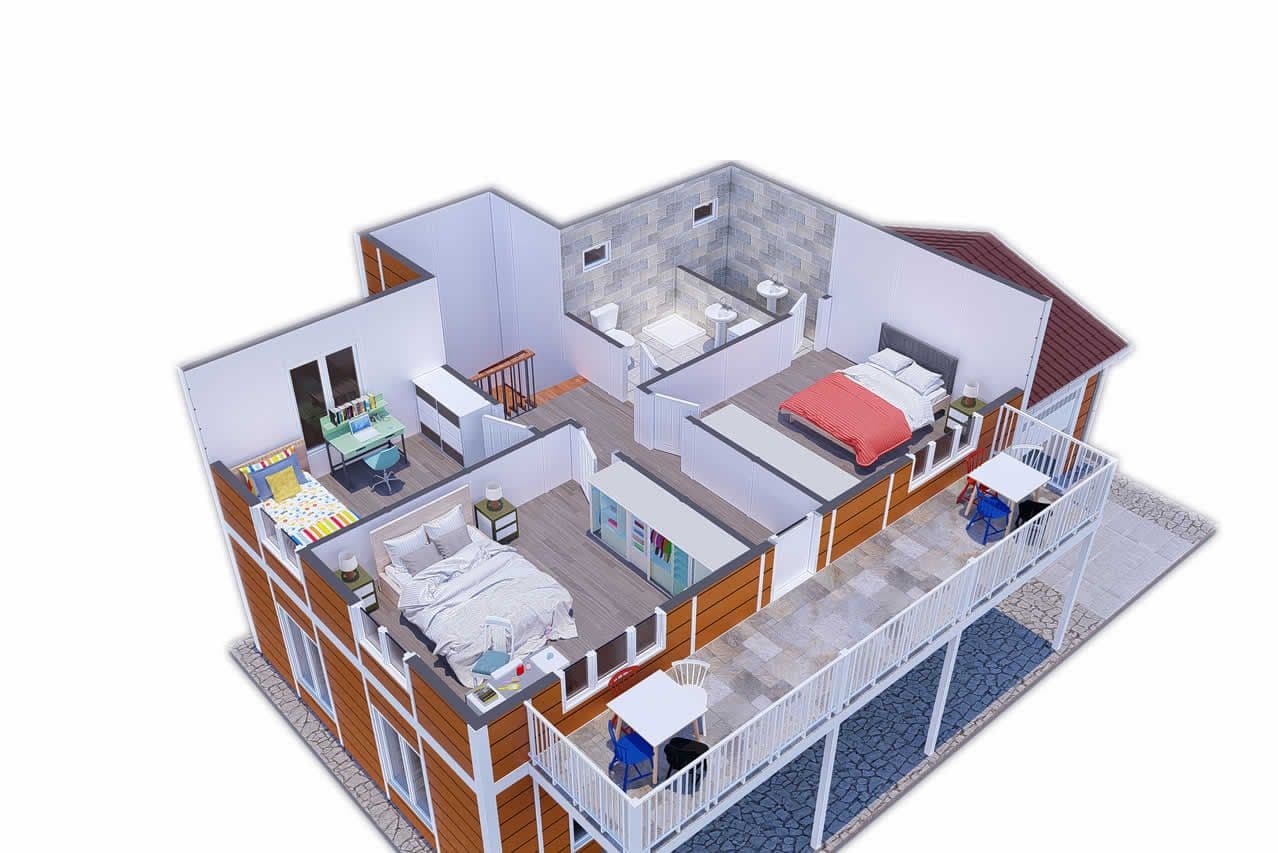 196 m² Prefabrik Villa 3+1